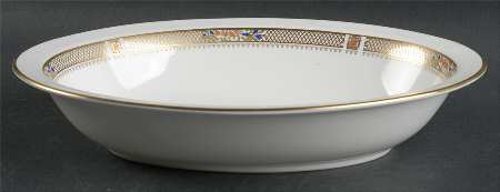 Caliph 10" Oval Vegetable Bowl