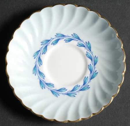 Cheviot Blue Saucer for Demitasse Cup