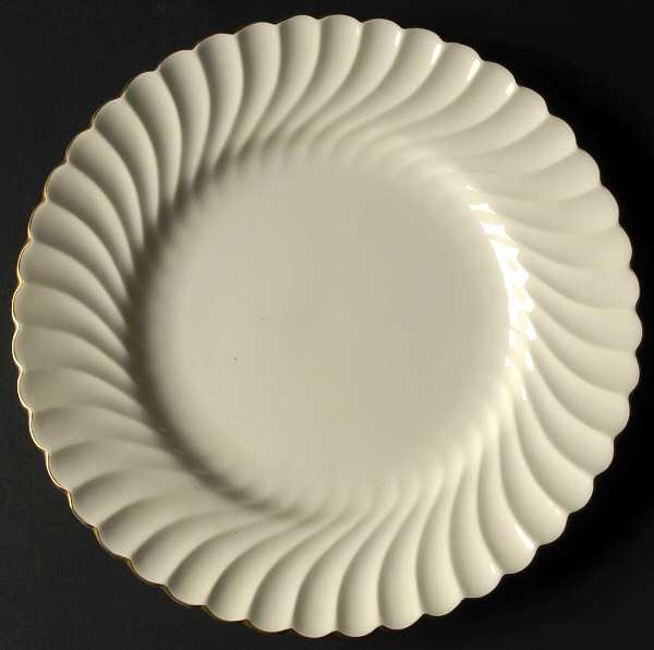 Clifton (Gold Trim) Luncheon Plate