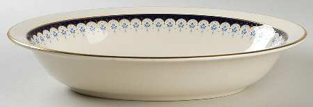 Consort 10" Oval Vegetable Bowl