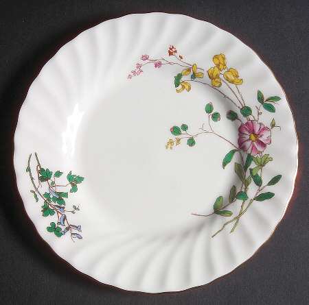 Dainty Sprays Bread & Butter Plate