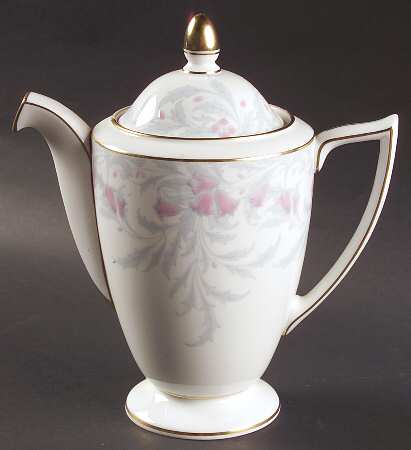 Debutante Gray Coffee Pot & Lid
