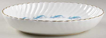 Downing 10" Oval Vegetable Bowl by Minton
