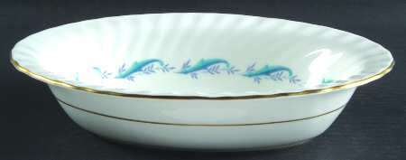 Downing 10" Oval Vegetable Bowl by Minton