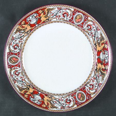 Florentine Red (No Center) by Minton