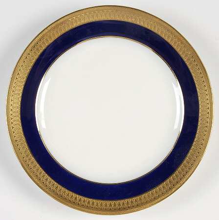 G6262 (Cobalt Blue Band) Salad Plate
