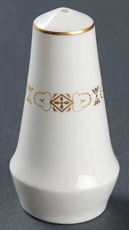 Golden Diadem Salt Shaker by Minton
