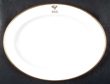 Golden Heritage 16" Oval Serving Platter