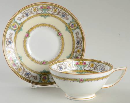 Grasmere Footed Cup & Saucer Set by Minton