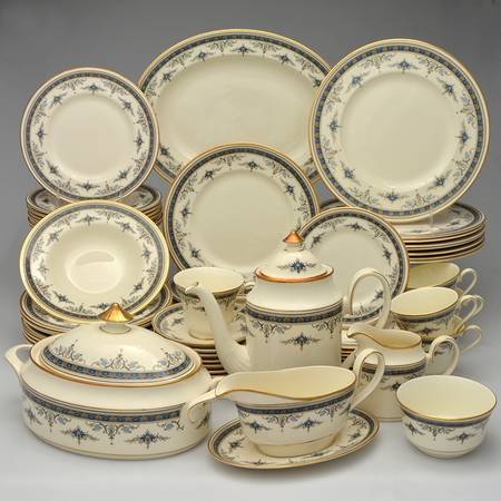 Grasmere Blue 65 Piece Estate Set