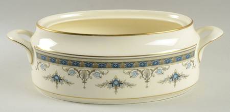 Grasmere Blue Oval Vegetable No Lid