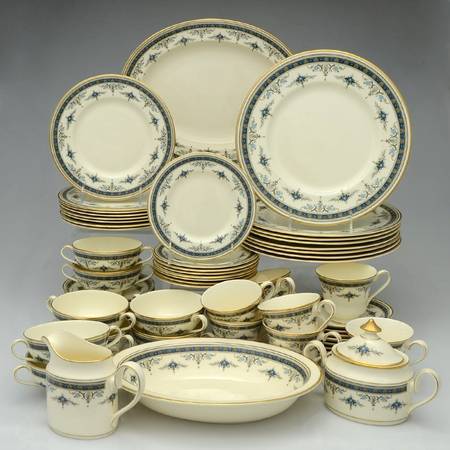 Grasmere Blue 61 Piece Estate Set
