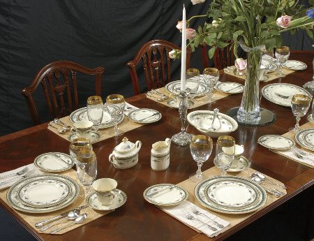 Grasmere Blue 45 Piece Estate Set