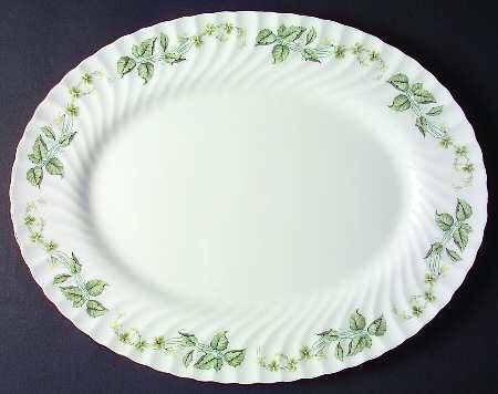 Greenwich 15" Oval Serving Platter