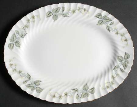Greenwich 12" Oval Serving Platter