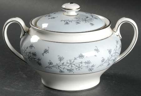 Grey Mist Sugar Bowl & Lid