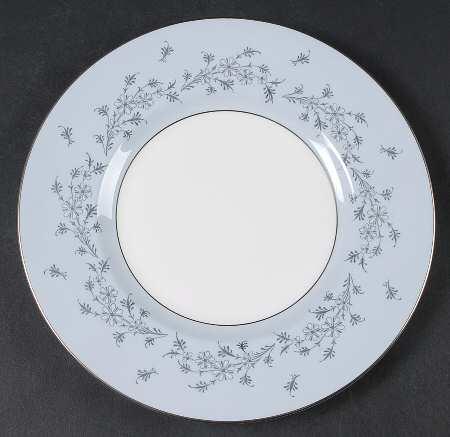 Grey Mist Luncheon Plate
