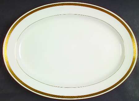 H1916 15" Oval Serving Platter