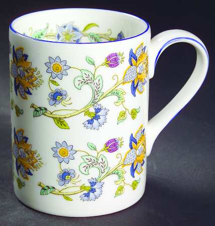 Haddon Hall Blue (Blue Trim) Mug
