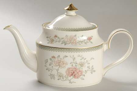 Jasmine Teapot & Lid by Minton