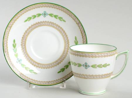 Kent Footed Demitasse Cup & Saucer Set