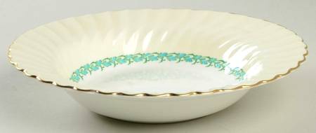 Lady Rodney (Cream Rim) Rim Soup Bowl