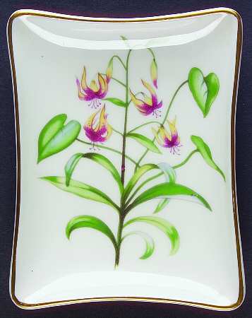 Meadow Smooth Silver Tray