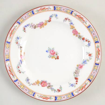 Minton Rose (Older, Smooth) Bread & Butter Plate