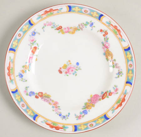 Minton Rose (Older, Smooth) Small Bread & Butter Plate by Minton