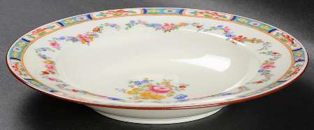 Minton Rose (Older, Smooth) Rim Soup Bowl