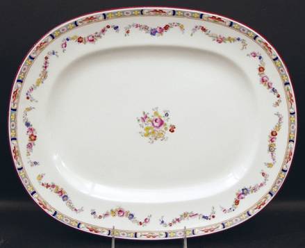 Minton Rose (Older, Smooth) 14" Rectangular Serving Platter
