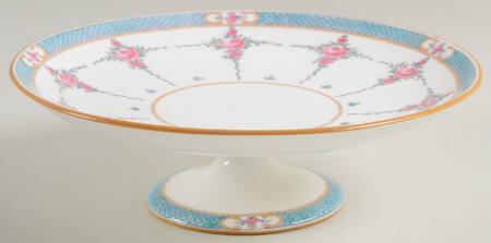 Persian Rose (Older) 8" Diameter Pedestal Cake Stand