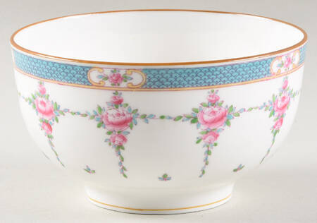 Persian Rose (Older) Cranberry Bowl