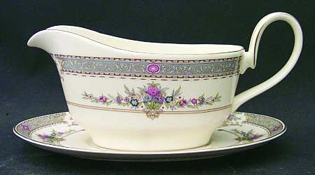 Persian Rose (Newer) Gravy Boat & Underplate