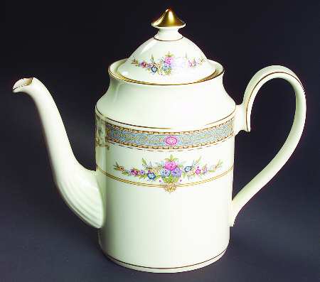 Persian Rose (Newer) Coffee Pot & Lid