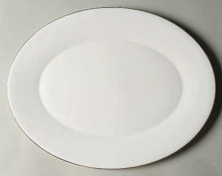 Platinum Monarch 15" Oval Serving Platter