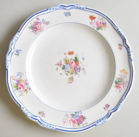 Queen Anne (Blue Trim) by Minton