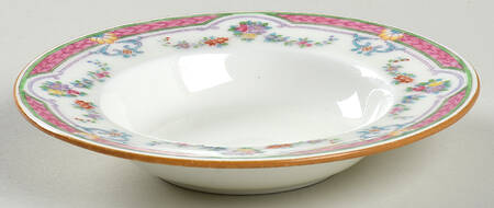 Ripon Purple and Pink Fruit/Dessert (Sauce) Bowl by Minton