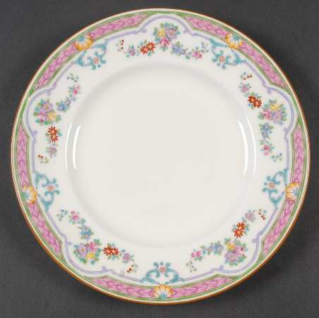 Ripon Purple and Pink Salad Plate