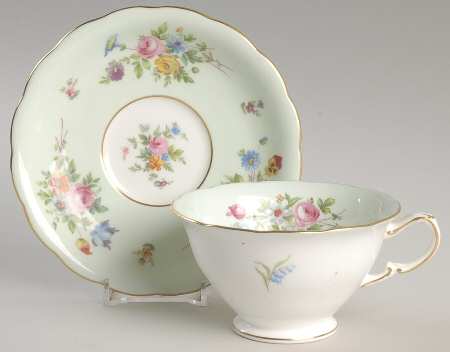 Sherwood Footed Cup & Saucer Set