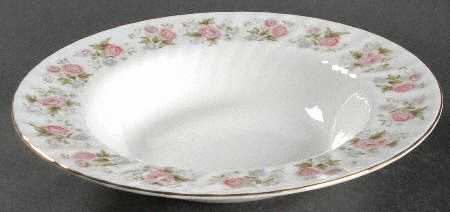 Spring Bouquet Large Rim Soup Bowl