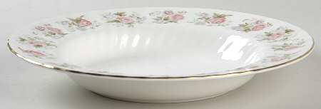Spring Bouquet Large Rim Soup Bowl