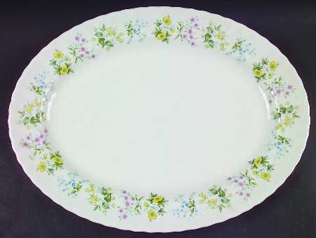 Spring Valley 16" Oval Serving Platter