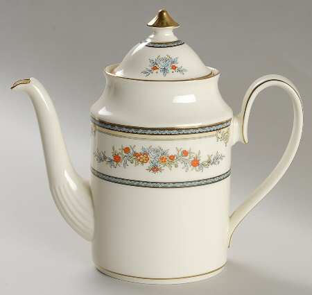 Stanwood (Gold Trim) Coffee Pot & Lid