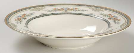 Stanwood (Gold Trim) Rim Soup Bowl