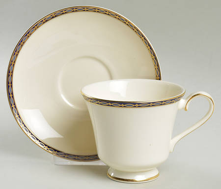 St. James Footed Cup & Saucer Set