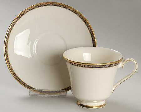 St. James Footed Cup & Saucer Set