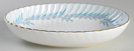 Symphony Blue 10" Oval Vegetable Bowl