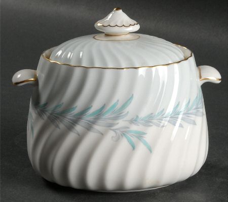 Symphony Blue Sugar Bowl & Lid