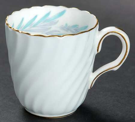 Symphony Blue Flat Demitasse Cup